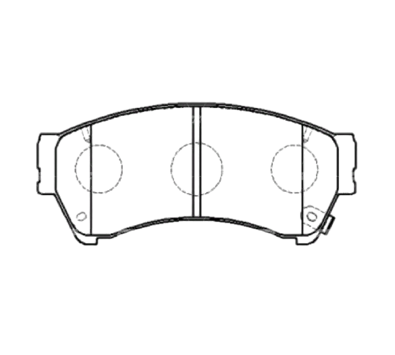 

Колодки тормозные дисковые FORD: Fusion 06- 1 шт HSB HP9916