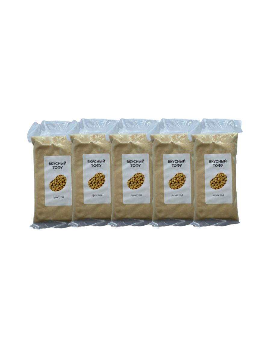 

Тофу Вкусный тофу Простой, 120 г х 5 шт, Тофу "Простой" 120 гр (5 шт. в наборе)