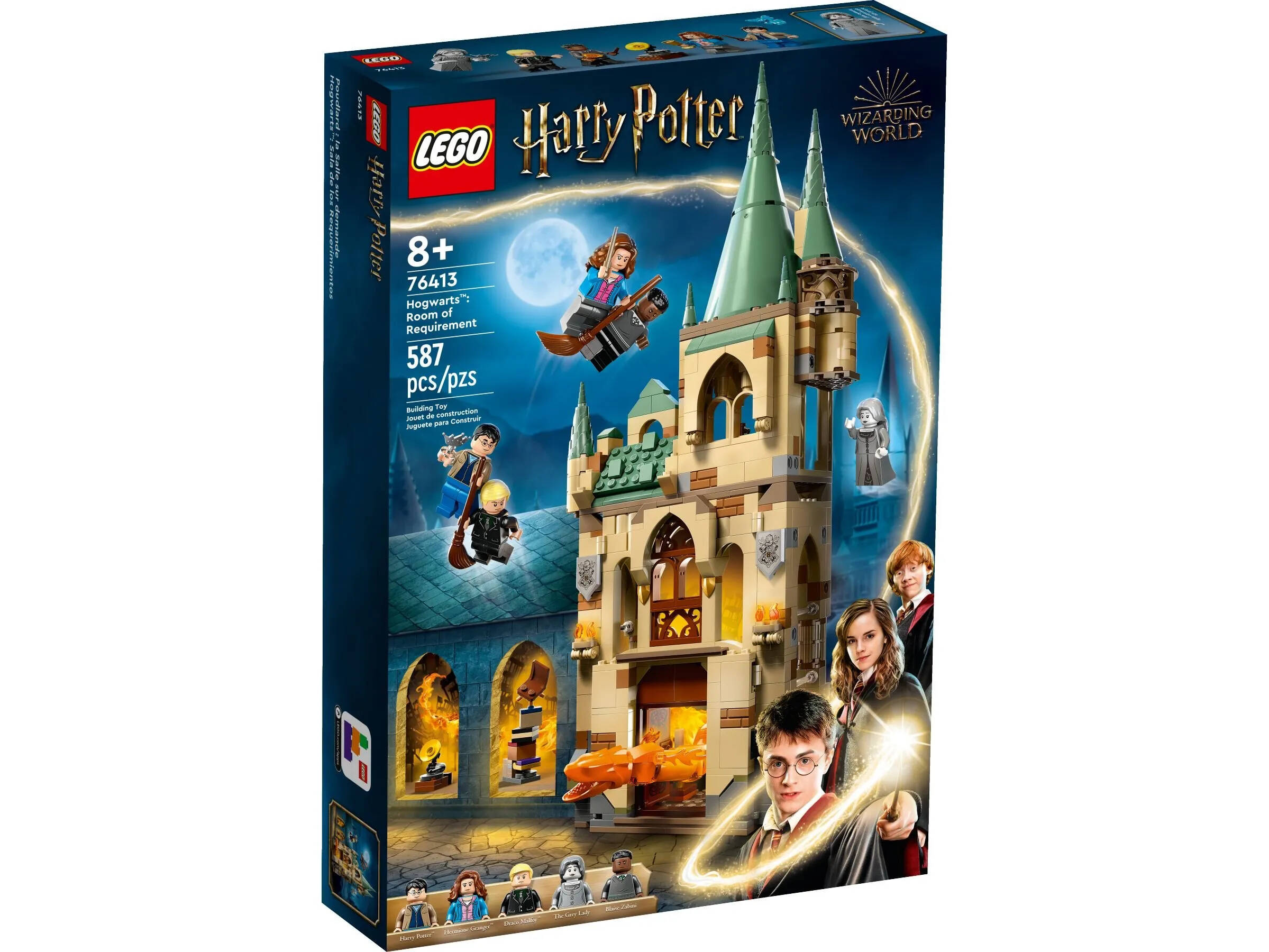 Конструктор LEGO Harry Potter 76413 Хогвартс Выручай-комната конструктор lego harry potter хогвартс первый урок полётов 76395