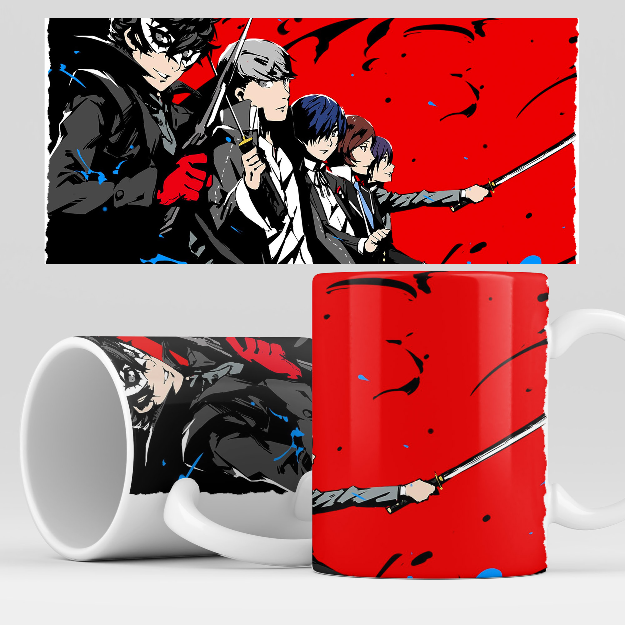 

Кружка RocketCup с принтом "Аниме Персона" Persona, PersonaAnime03