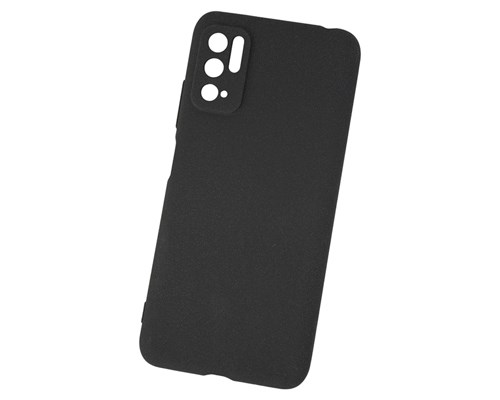 фото Панель-накладка newlevel fluff tpu hard black для xiaomi redmi note 10t