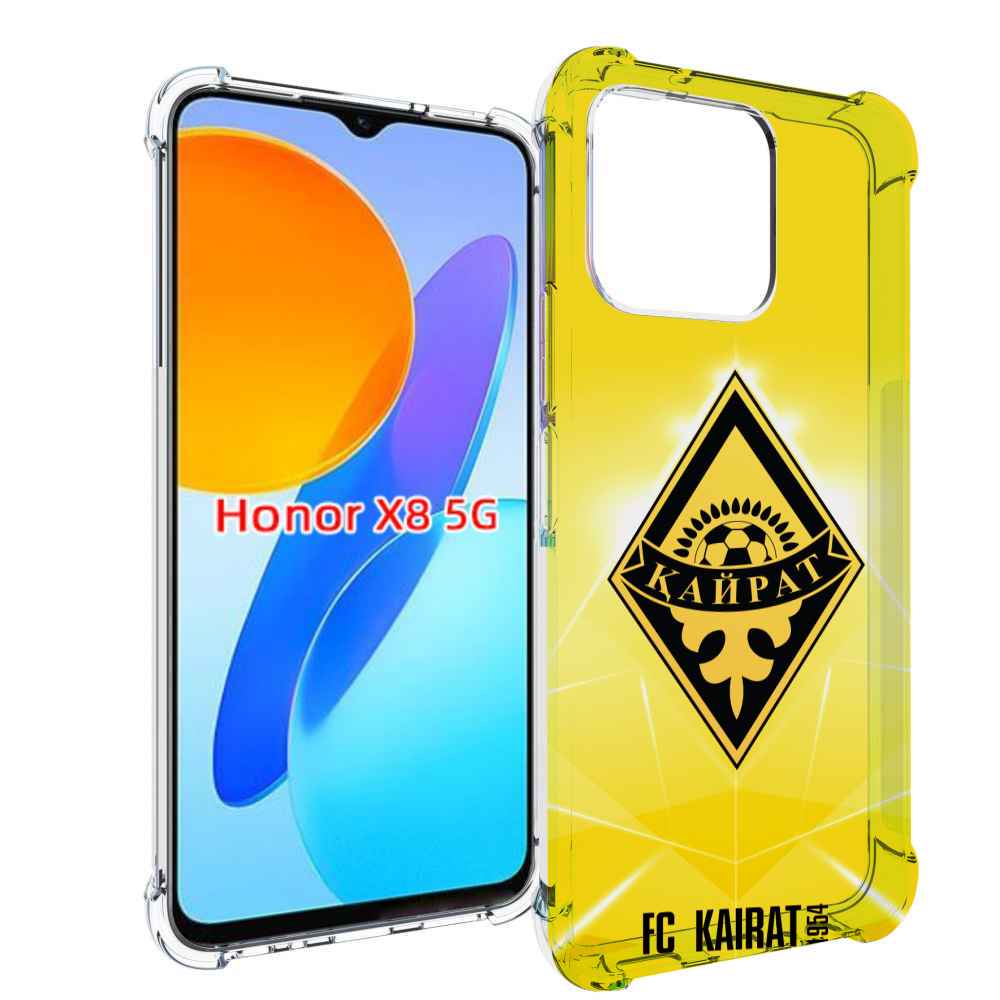 

Чехол MyPads фк каират алматы для Honor X8 5G, Прозрачный, Tocco