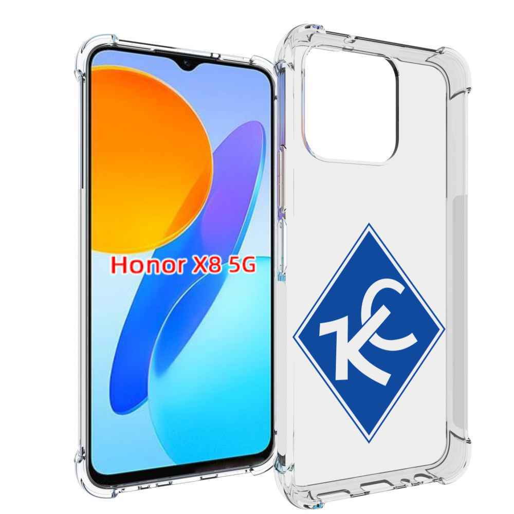 

Чехол MyPads фк крылья советов мужской для Honor X8 5G, Прозрачный, Tocco