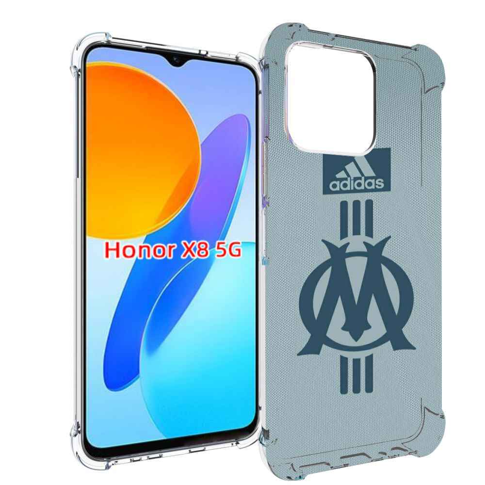 

Чехол MyPads фк марсель для Honor X8 5G, Прозрачный, Tocco