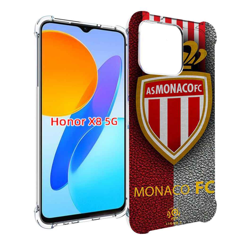 

Чехол MyPads фк монако для Honor X8 5G, Прозрачный, Tocco