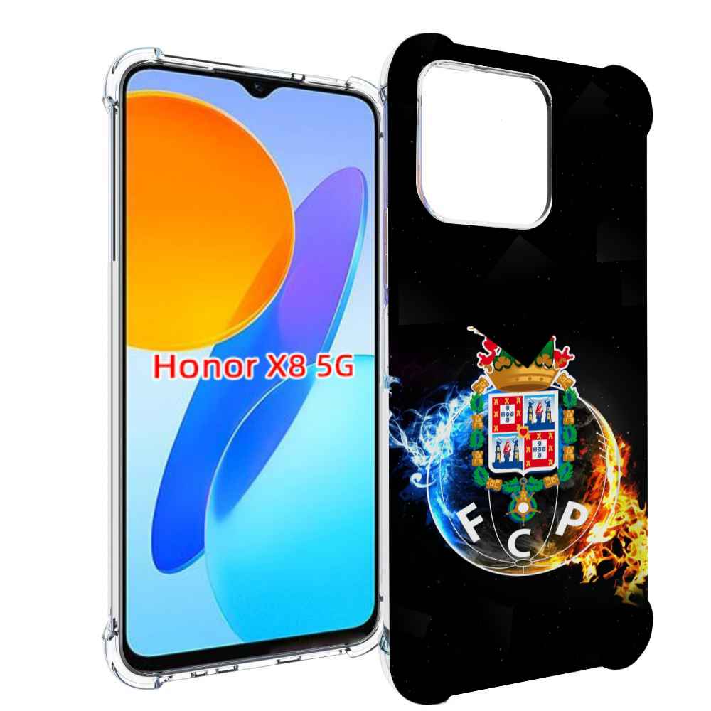 

Чехол MyPads фк порту для Honor X8 5G, Прозрачный, Tocco
