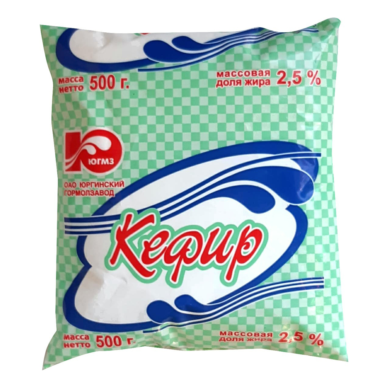 

Кефир ЮГМЗ 2,5% 500 мл