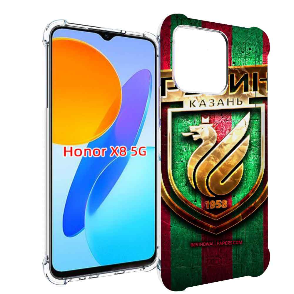 

Чехол MyPads фк рубин казань для Honor X8 5G, Прозрачный, Tocco