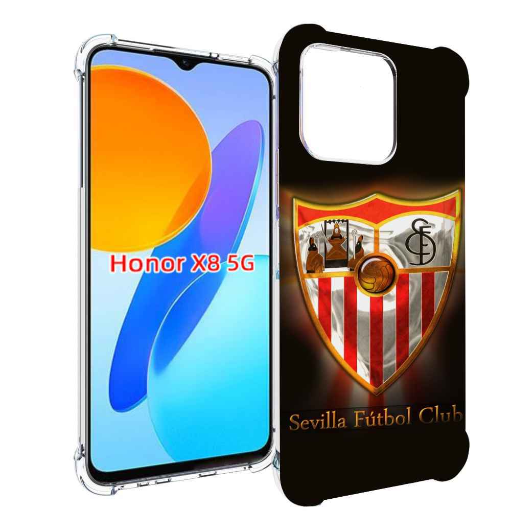 

Чехол MyPads фк севилья испания мужской для Honor X8 5G, Прозрачный, Tocco