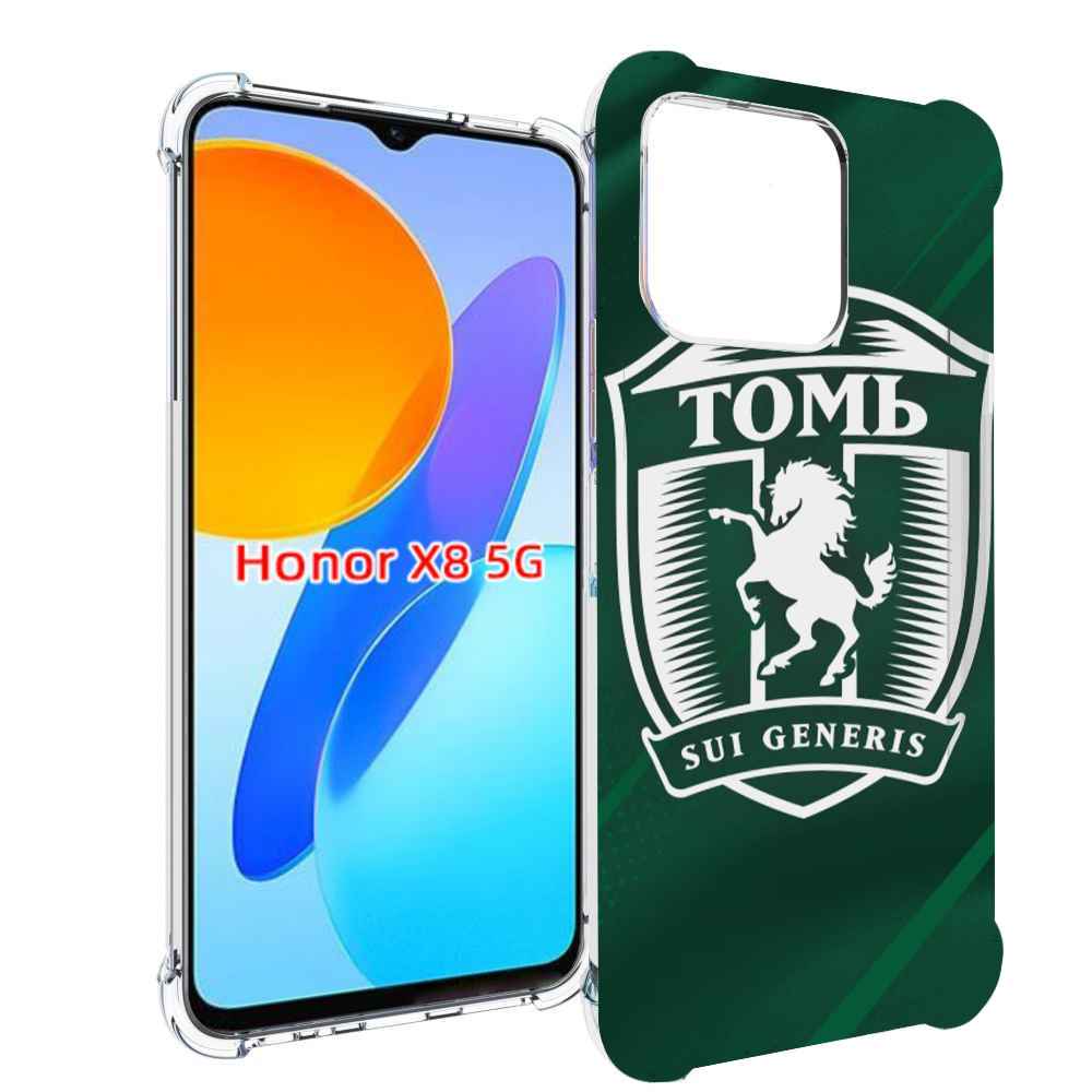 

Чехол MyPads фк томь томск для Honor X8 5G, Прозрачный, Tocco