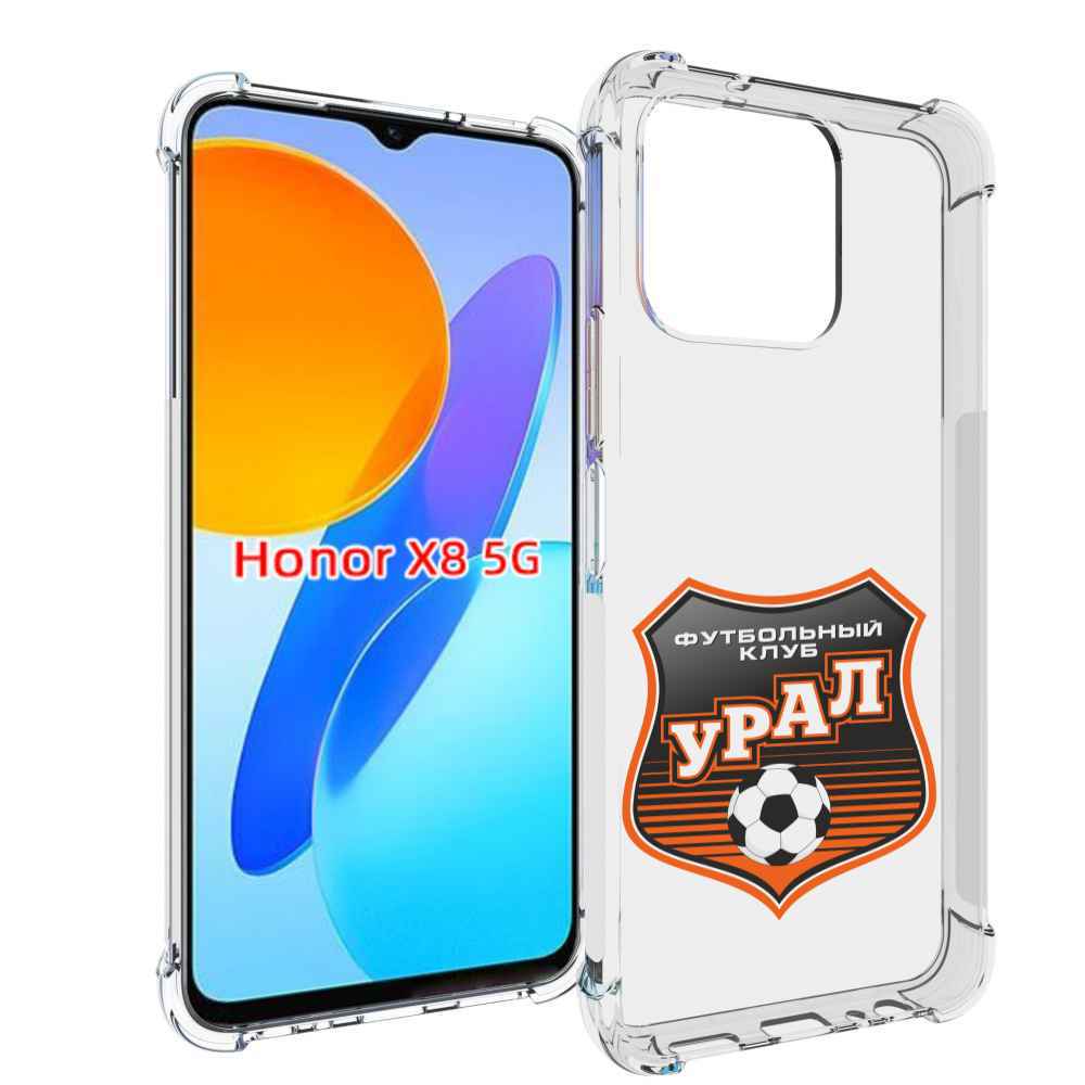 

Чехол MyPads фк урал мужской для Honor X8 5G, Прозрачный, Tocco