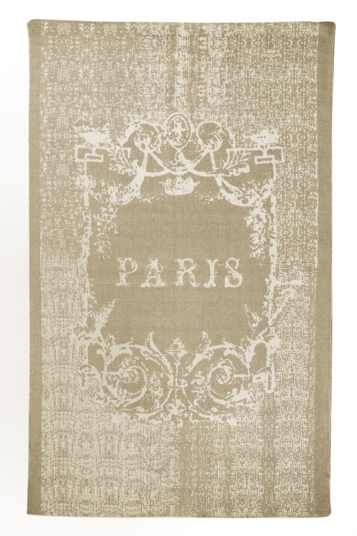 

Прикроватный коврик в спальню 60x90 Giz Home Paris хлопок светло-коричневый Турция, Bedside rug in the bedroom