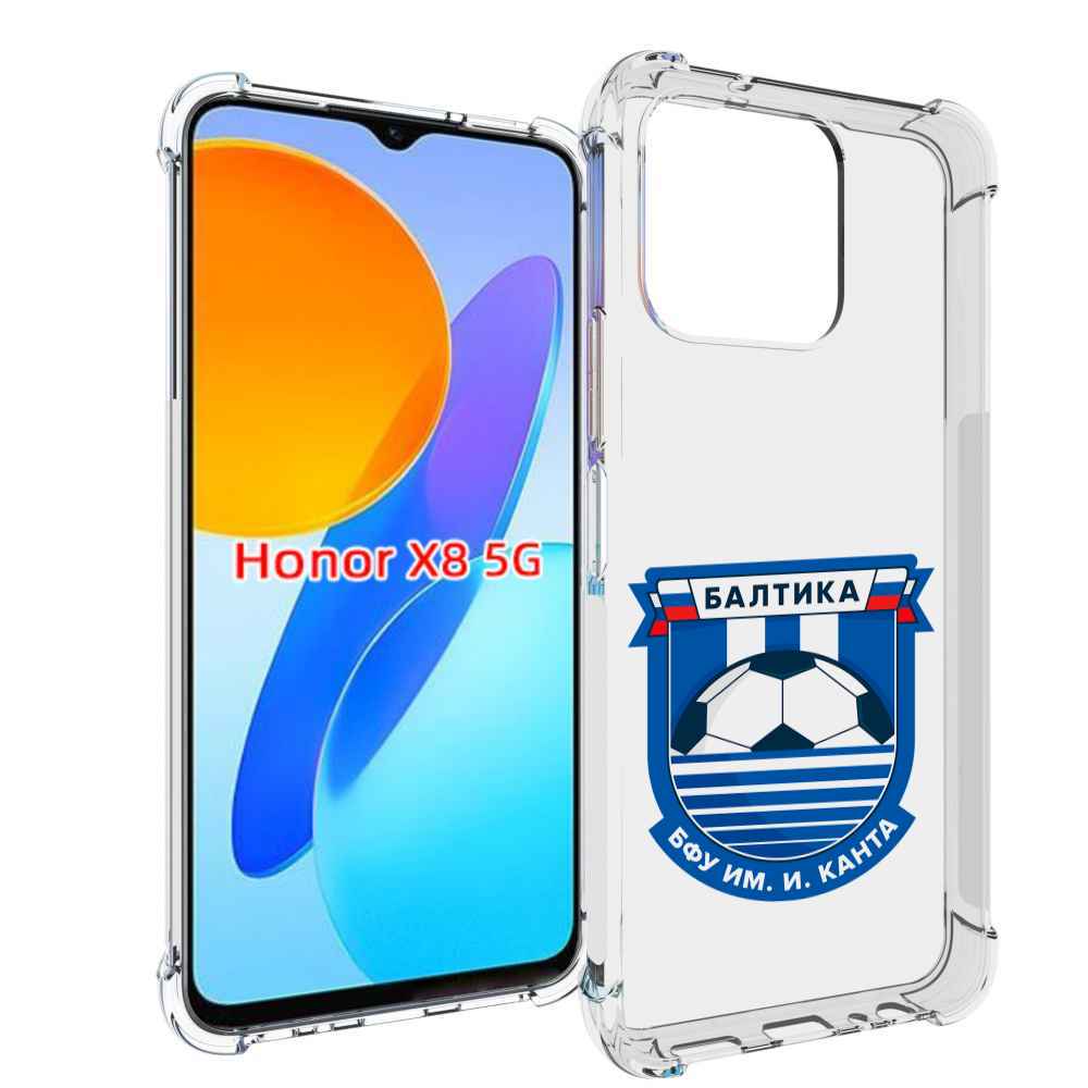 

Чехол MyPads фк-балтика-2 для Honor X8 5G, Прозрачный, Tocco