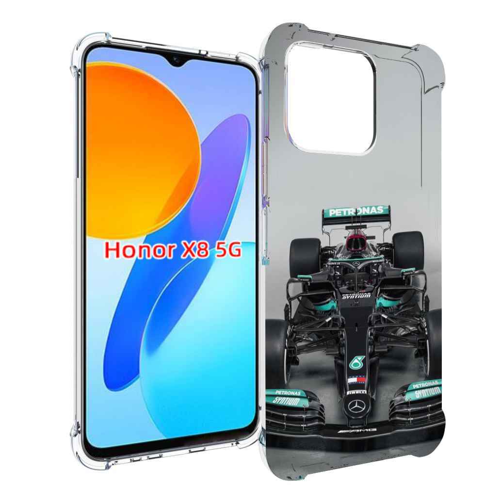 

Чехол MyPads формула 1 мерседес для Honor X8 5G, Прозрачный, Tocco