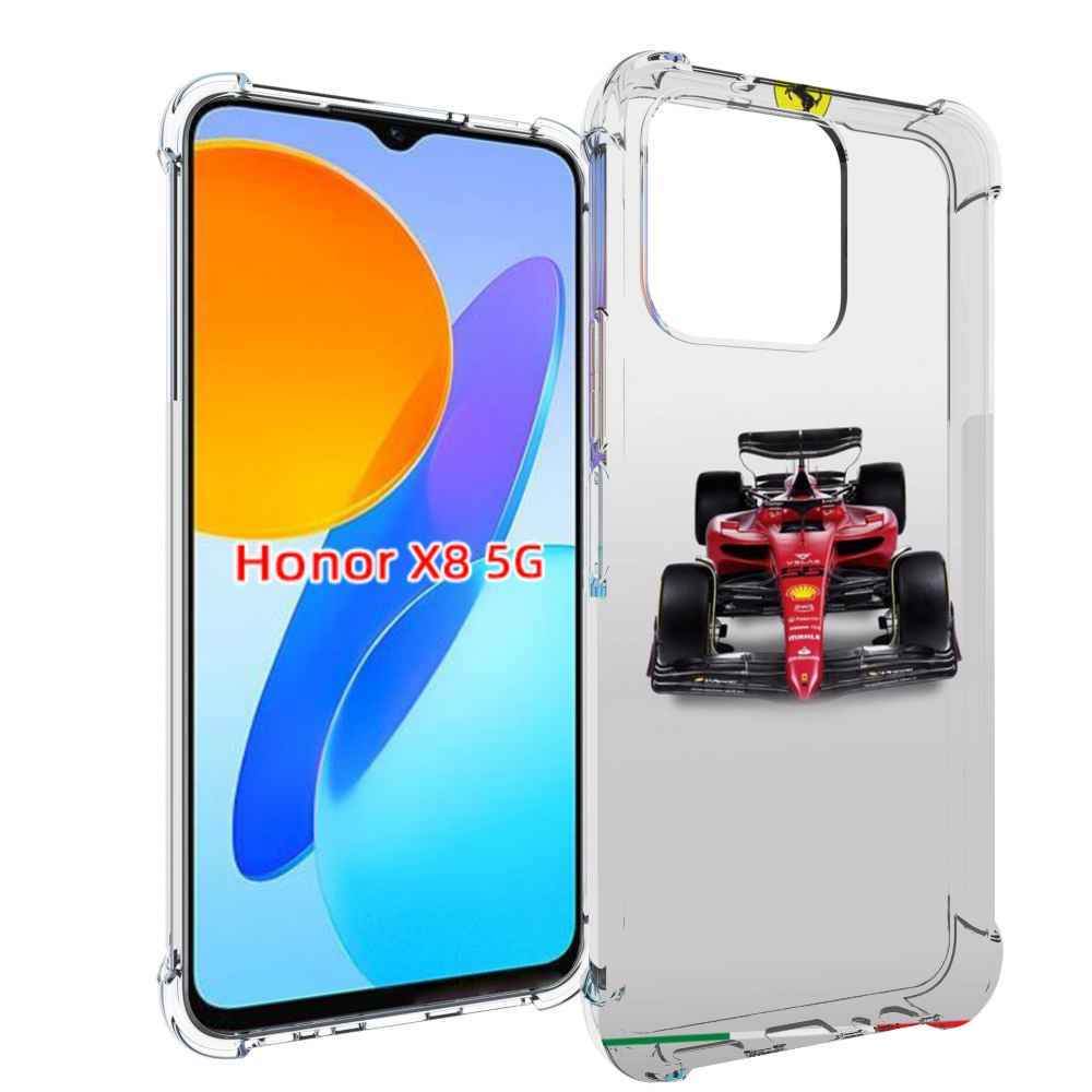 

Чехол MyPads формула 1 феррари для Honor X8 5G, Прозрачный, Tocco