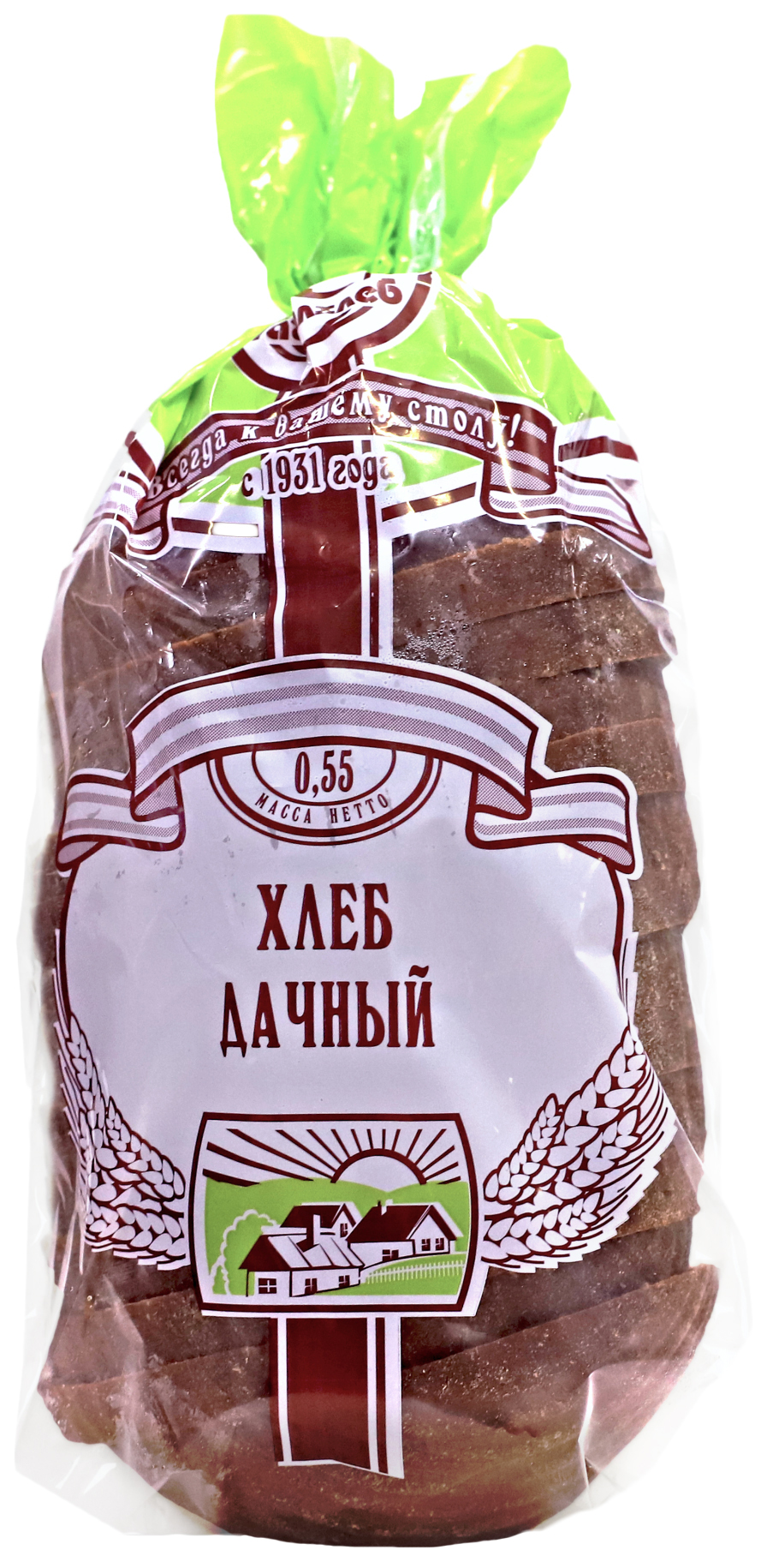 

Хлеб серый Тагилхлеб Дачный 550 г, Дачный