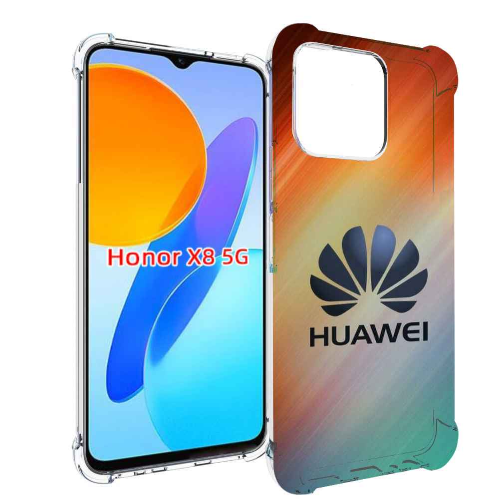 

Чехол MyPads хуавей на фоне сияния для Honor X8 5G, Прозрачный, Tocco