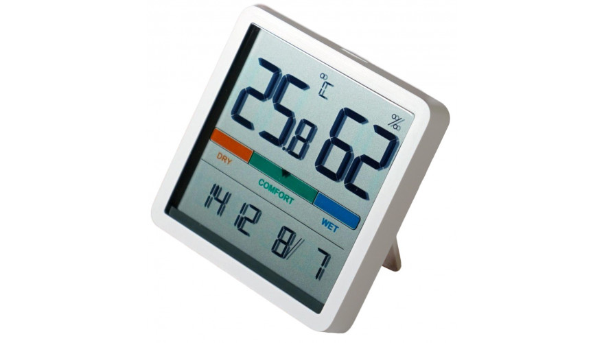 фото Термометр-гигрометр xiaomi miiiw mute thermometer and hygrometer clock nk5253
