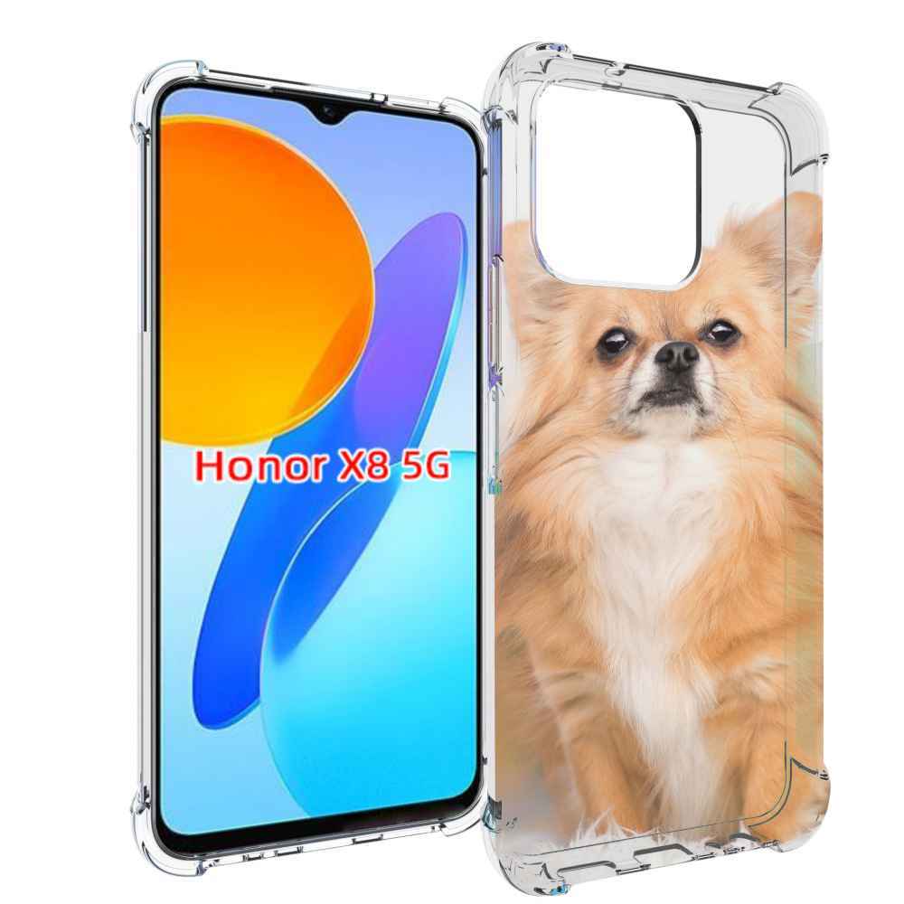 

Чехол MyPads чихуа хуа для Honor X8 5G, Прозрачный, Tocco