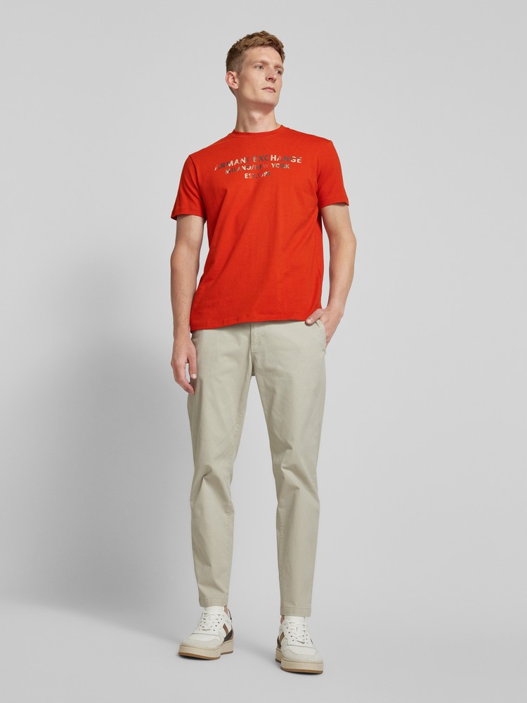 

Футболка мужская Armani Exchange 6DZTH5.ZJ9JZ оранжевая L, Оранжевый, 6DZTH5.ZJ9JZ