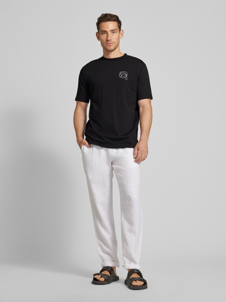 

Футболка мужская Karl Lagerfeld 755441544225 черная XXL, Черный, 755441544225