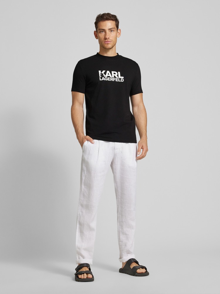

Футболка мужская Karl Lagerfeld 755087544235 черная L, Черный, 755087544235