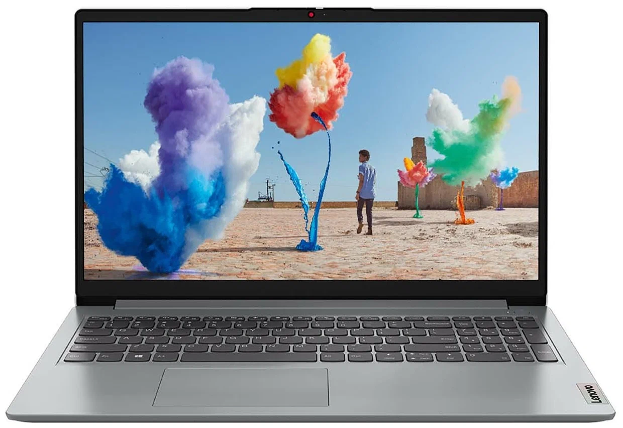 фото Ноутбук lenovo ideapad 1 15ada7 серый (82r1008prk)