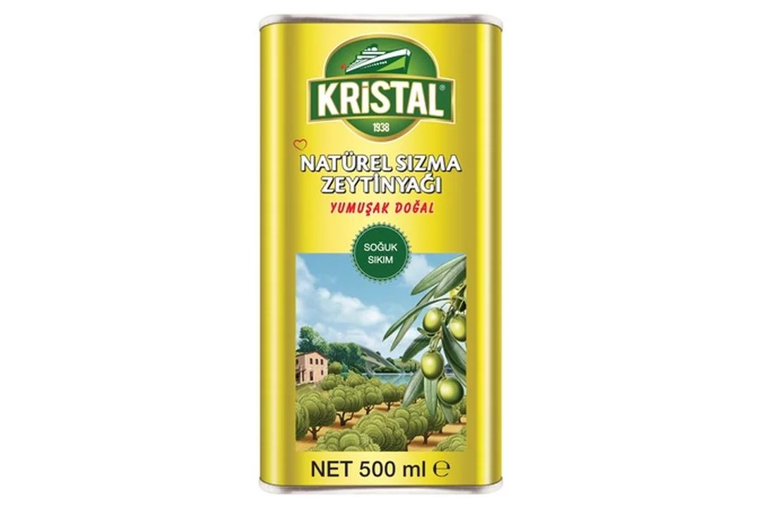

Масло оливковое Kristal Extra Virgin нерафинированное первого холодного отжима 500 мл