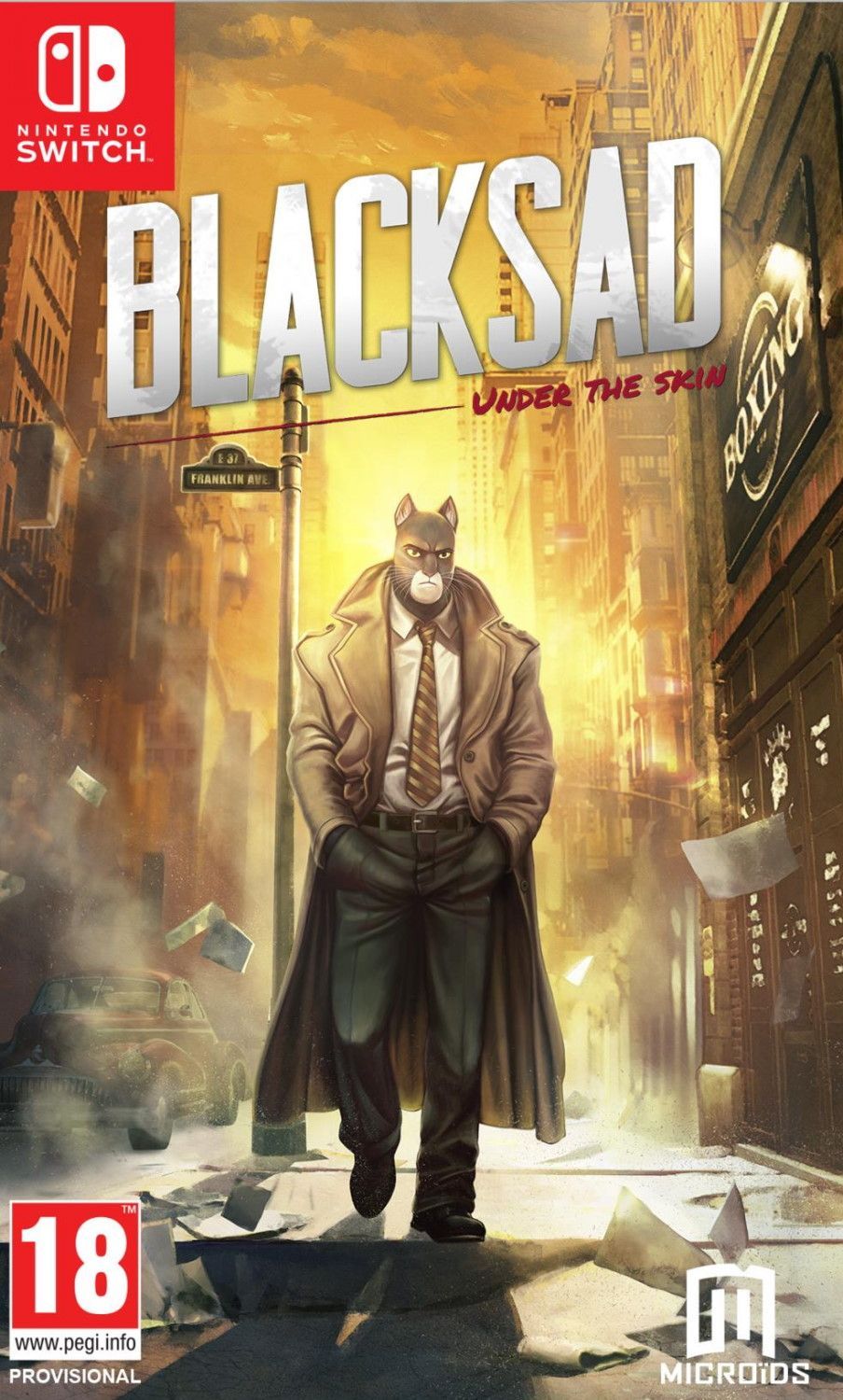 Игра Blacksad: Under The Skin Limited Edition Русская версия (Switch)
