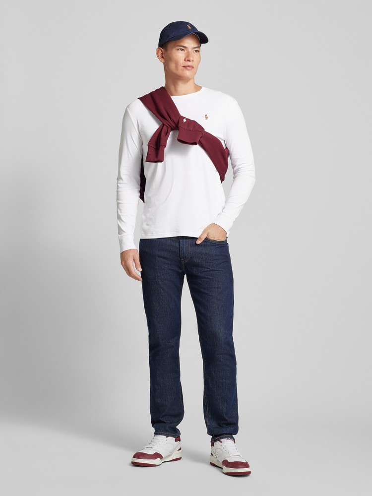 

Лонгслив мужской Polo Ralph Lauren 710760121 белый L, 710760121