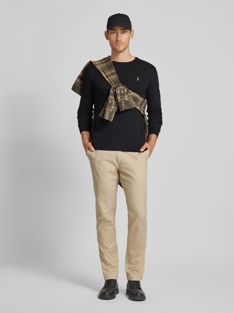 

Лонгслив мужской Polo Ralph Lauren 710760121 черный XL, 710760121