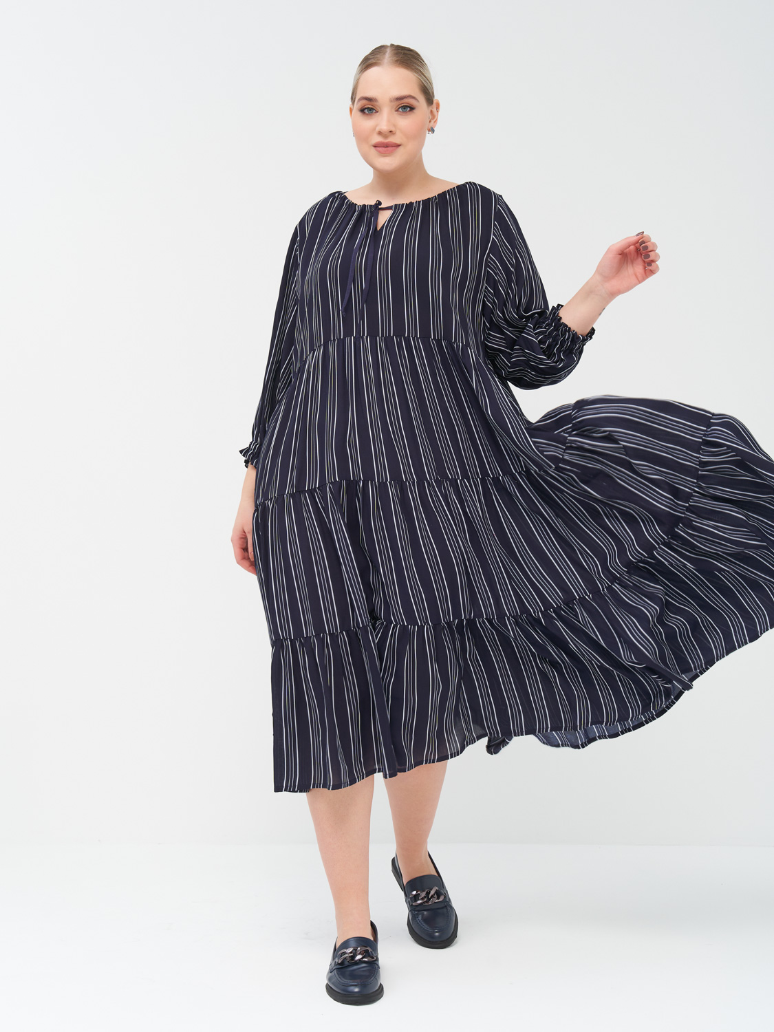 

Платье женское ARTESSA PP5560 синее 60-62 RU, Синий, PP5560