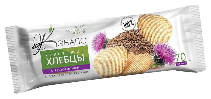 

Хлебцы Кэнапс хрустящие с расторопшей 70 г