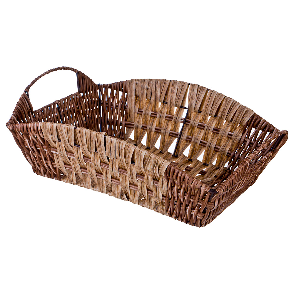

Корзинка С РУЧКАМИ КОЛЛЕКЦИЯ НАТУРЕЛЬ 33*23*10 см Lefard