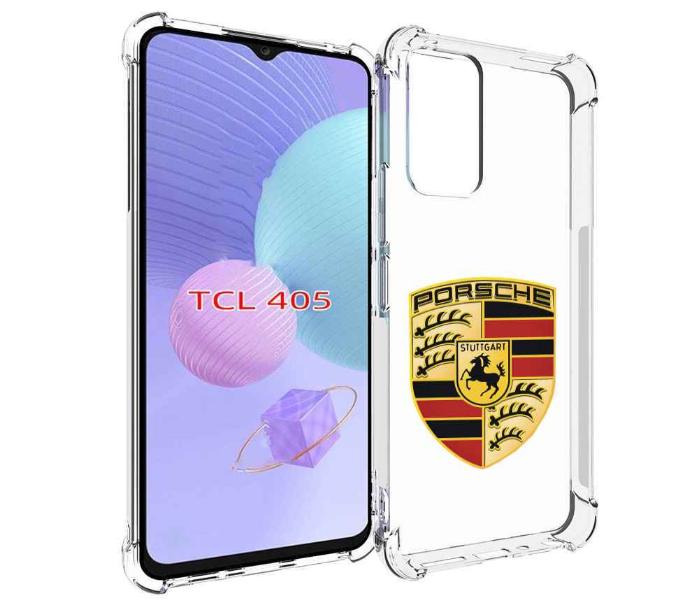 

Чехол MyPads porsche-порш-5 мужской для TCL 405, Tocco