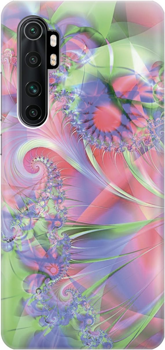 

Чехол на Xiaomi Mi Note 10 Lite "Красно-зеленая абстракция", Зеленый;красный, 2362