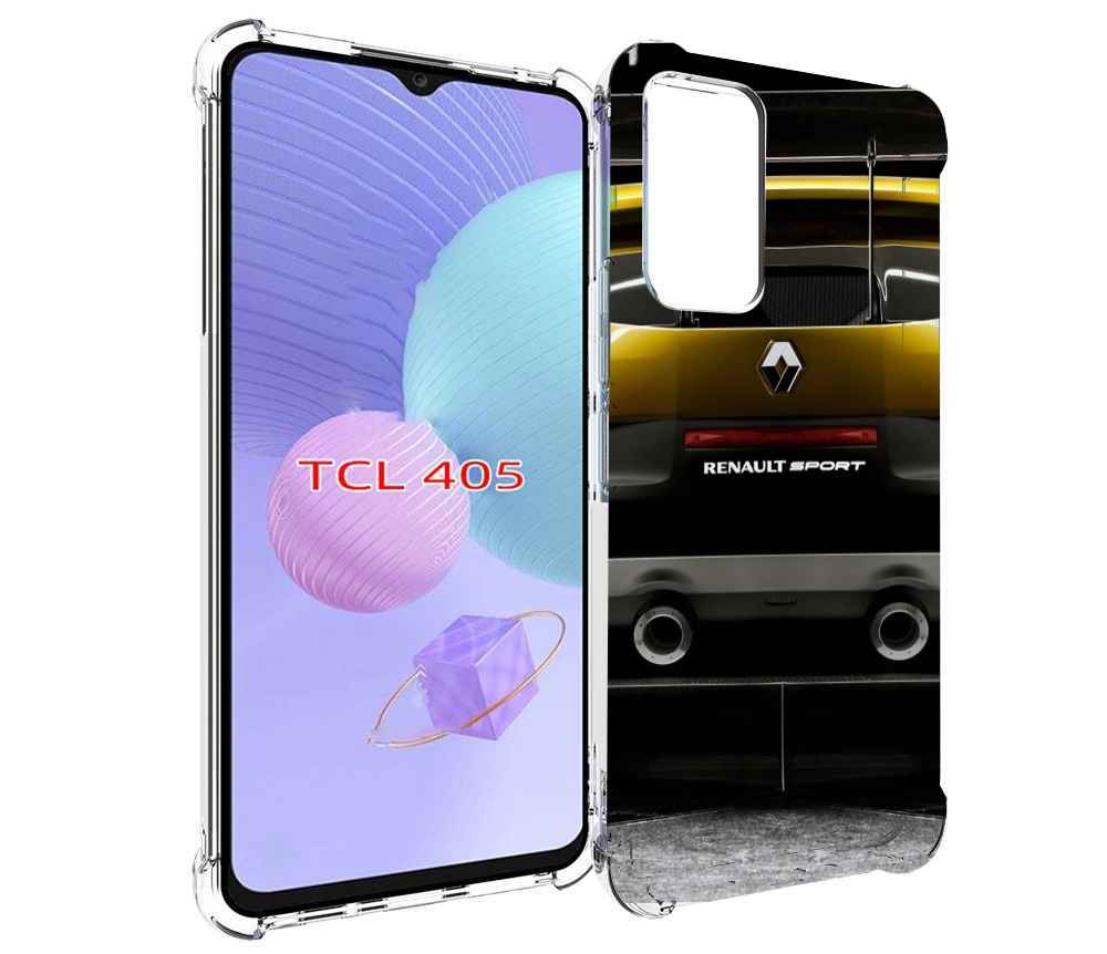 

Чехол MyPads renault-рено-3 мужской для TCL 405, Tocco