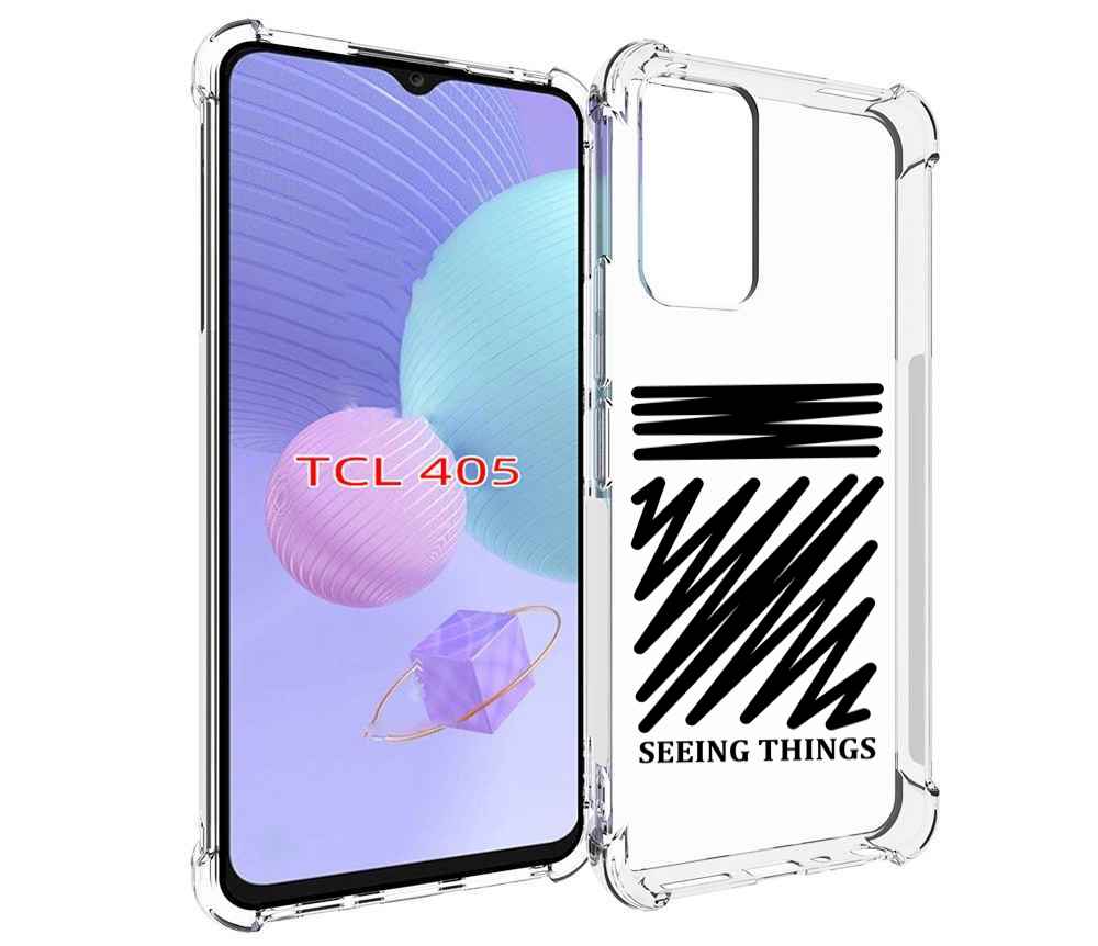 

Чехол MyPads seeing-things для TCL 405, Tocco