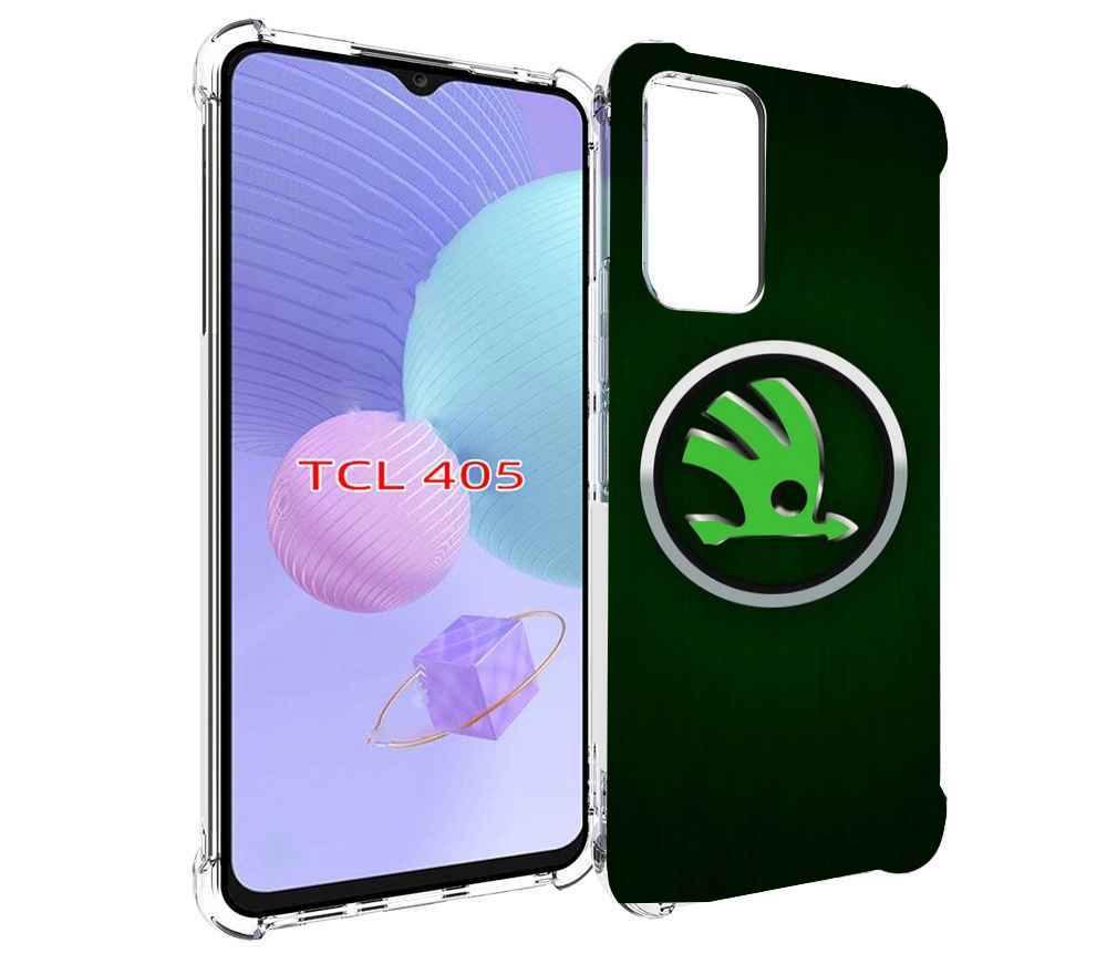

Чехол MyPads skoda-шкода-3 мужской для TCL 405, Tocco