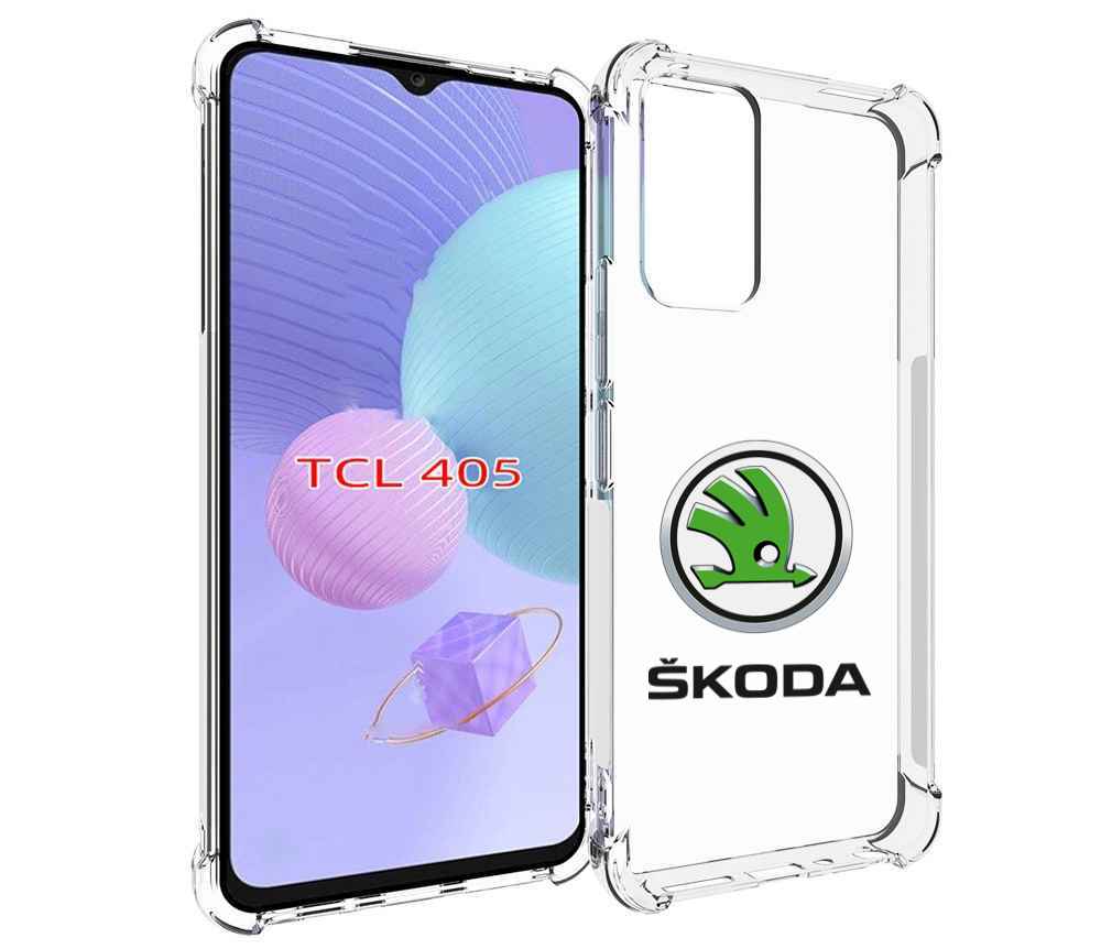 

Чехол MyPads skoda-шкода-4 мужской для TCL 405, Tocco
