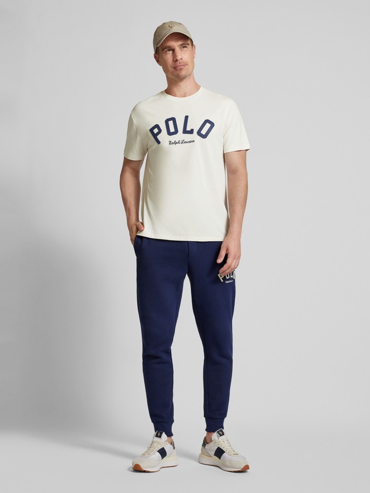 

Футболка мужская Polo Ralph Lauren 710952043 бежевая M, Бежевый, 710952043