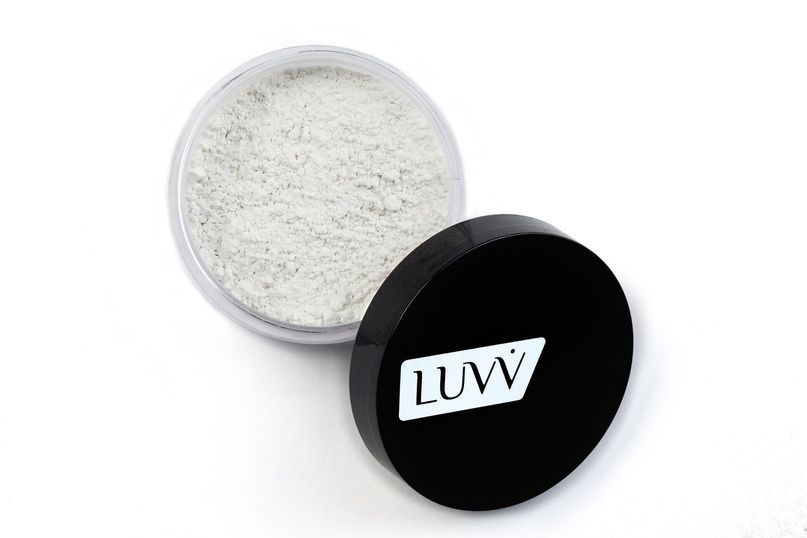Основа под макияж LUVV минеральная матирующая прозрачная 8гр профессиональный набор кистей luvv для макияжа для лица глаз бровей черный 12шт