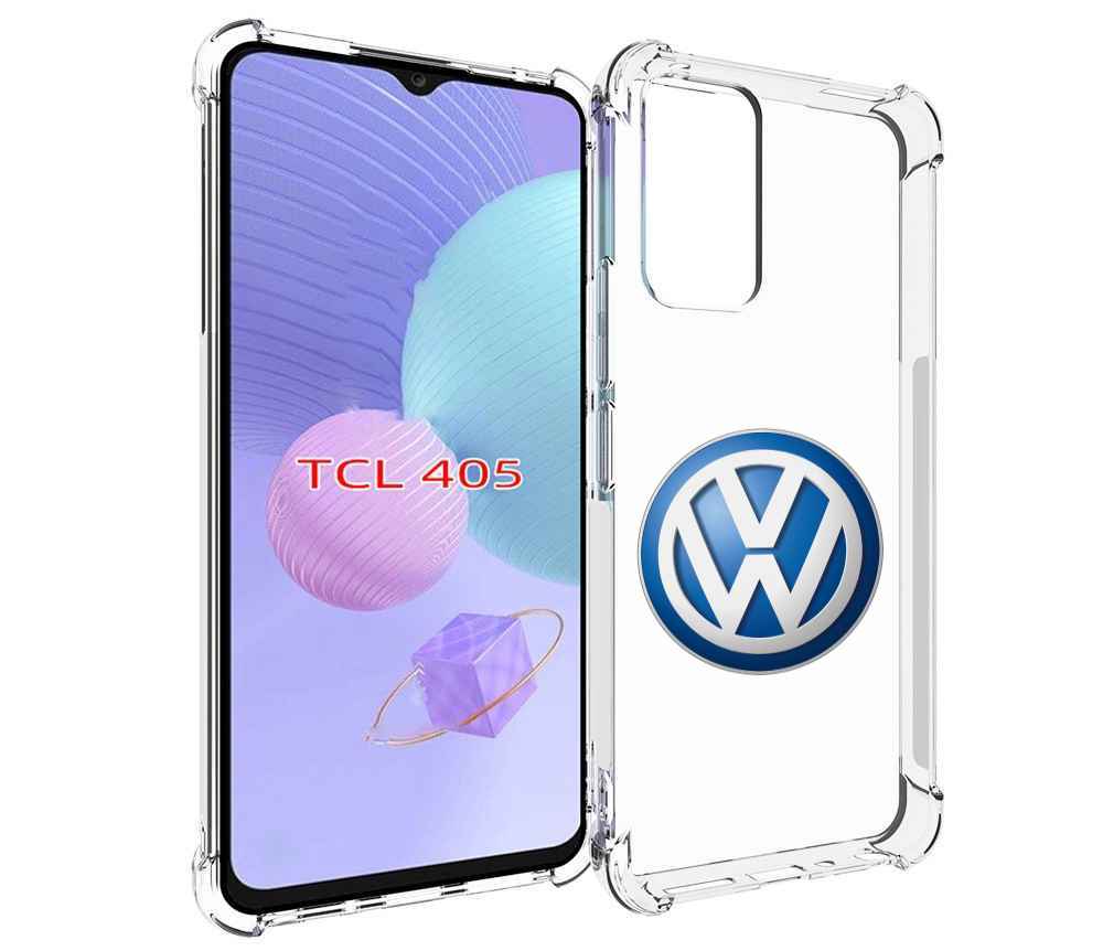 

Чехол MyPads volkswagen мужской для TCL 405, Tocco