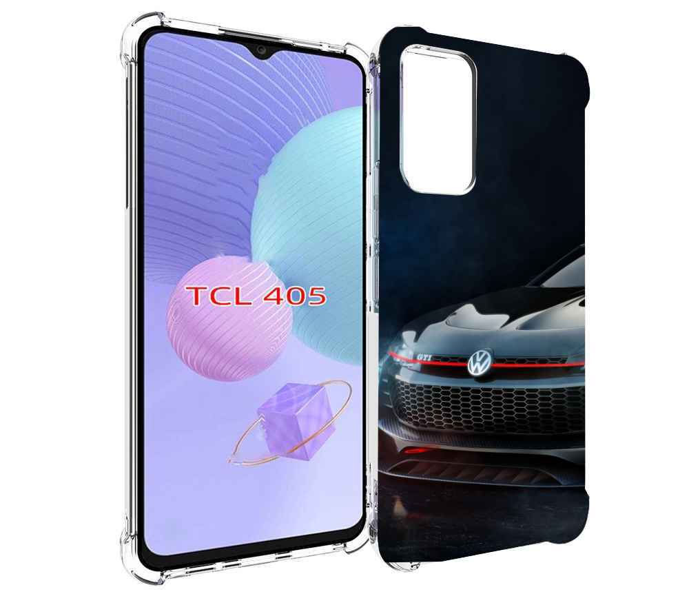 

Чехол MyPads volkswagen фольскваген 2 мужской для TCL 405, Tocco