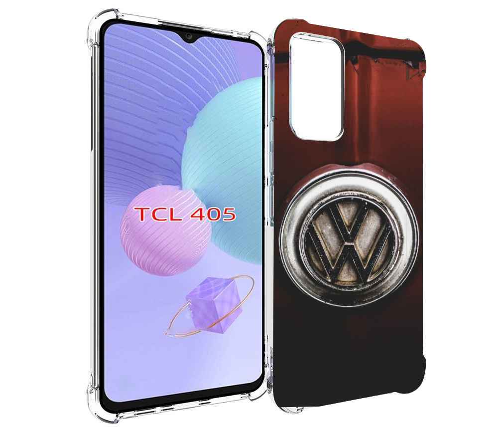 

Чехол MyPads volkwagen фольскваген 1 мужской для TCL 405, Tocco