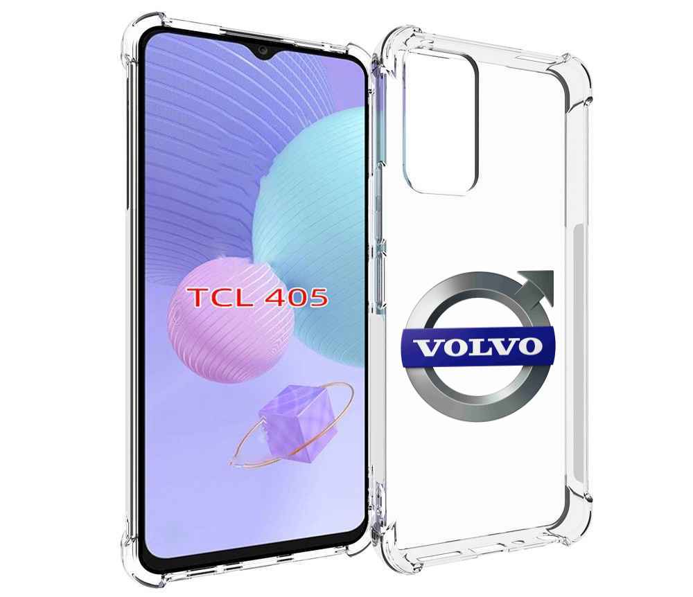 

Чехол MyPads volvo мужской для TCL 405, Tocco