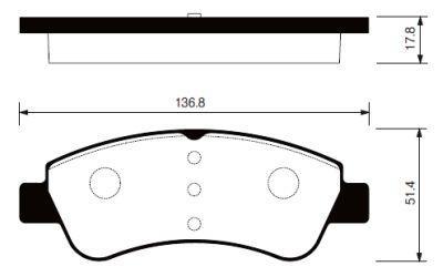 

Тормозные колодки Sangsin brake SP1241