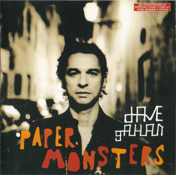 

Gahan, Dave - Paper Monsters (1 CD)