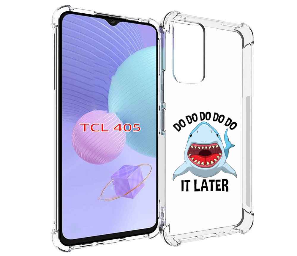 

Чехол MyPads Акула для TCL 405, Tocco