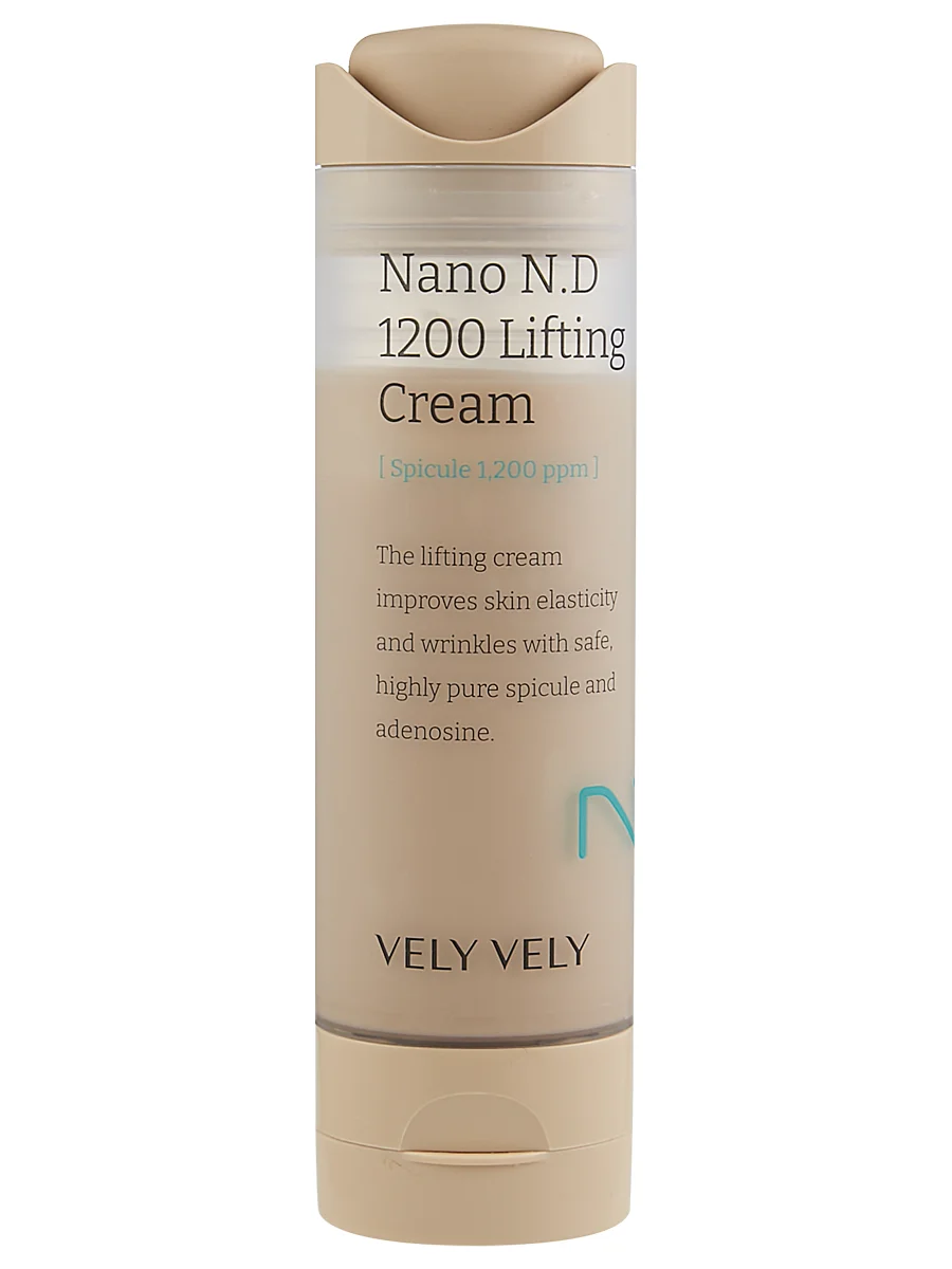 Лифтинг-крем Vely Vely c нано-иглами спикулы Nano Needle 1200 Lifting Cream 50 мл